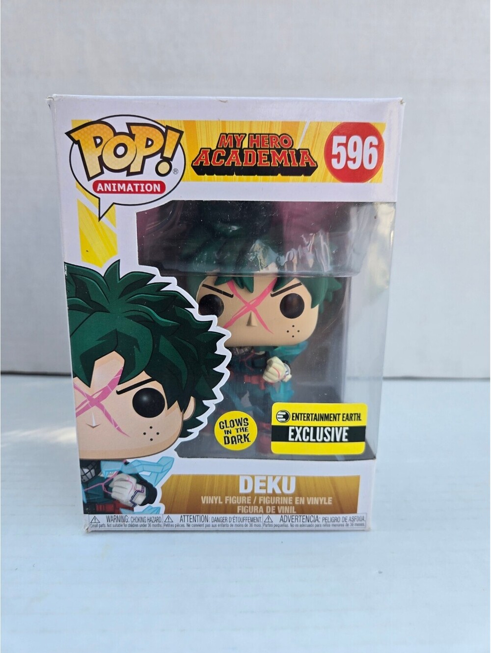 Funko Pop!  My Hero Academia Deku #596 Glow in the Dark Earth Exclusive
